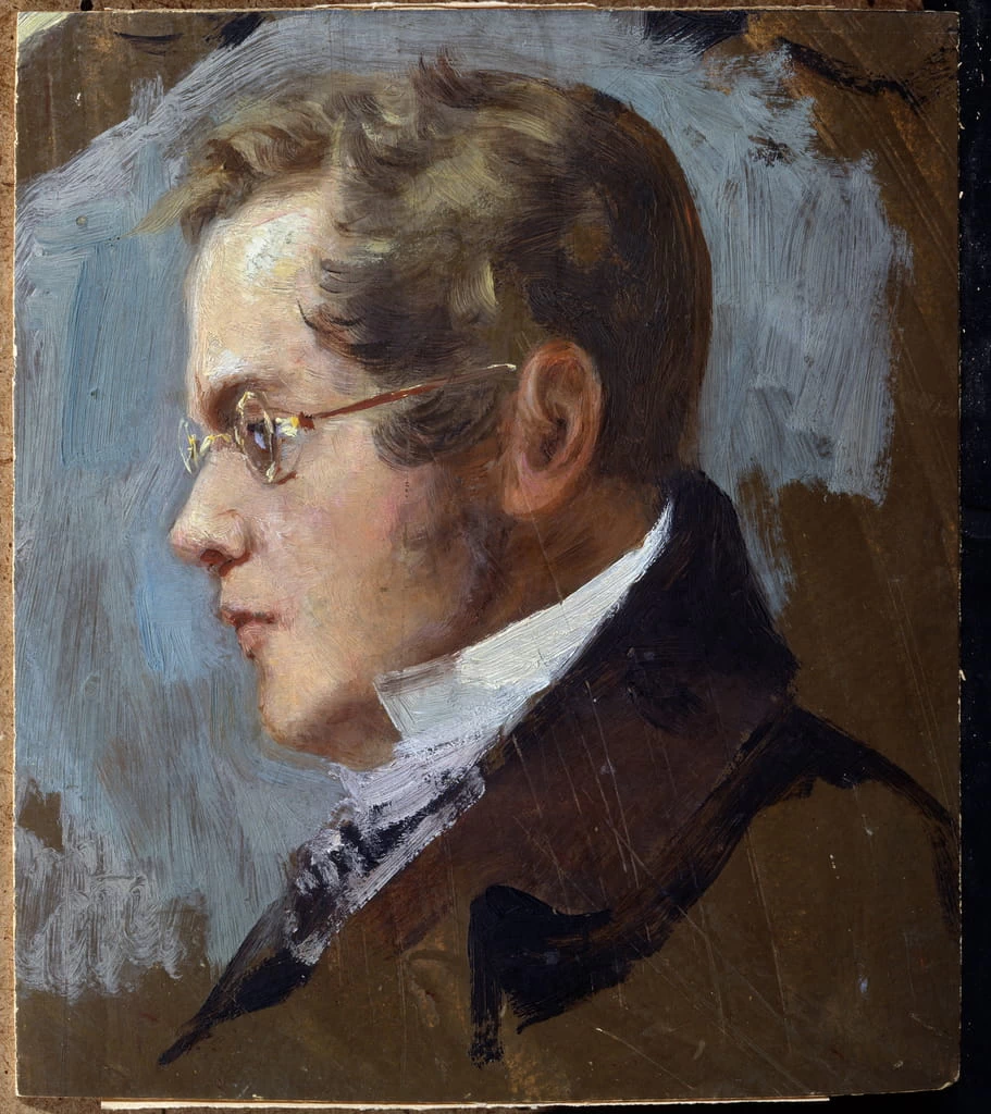 Ritratto del principe poeta Piotr Andreievitch Viazemski - State Central Literary Museum, Moscow